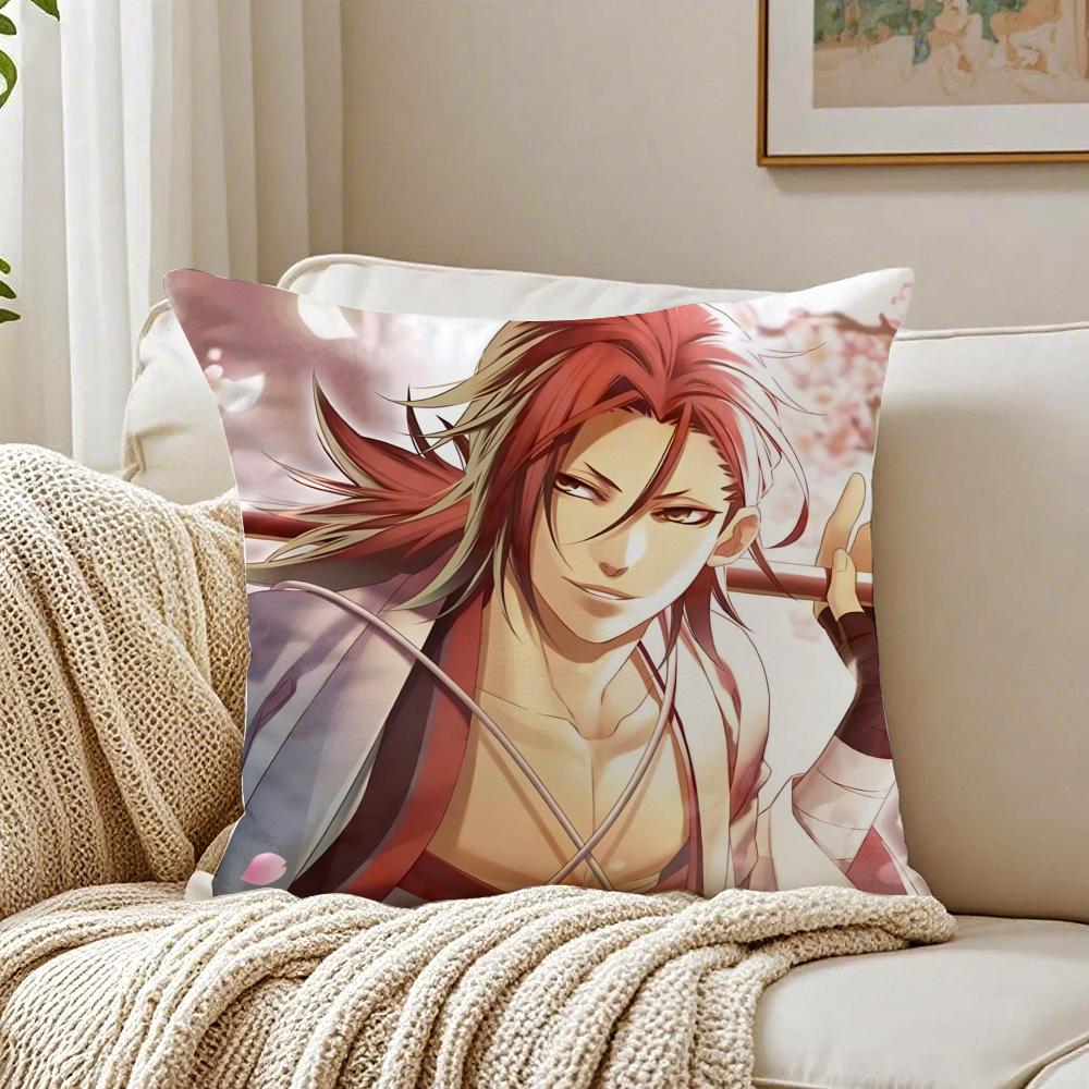 Романтическая японская игра Аниме Hakuoki Наволочка для подушки Защита от пылевых клещей Декор гостиной Диван Подушка Комната