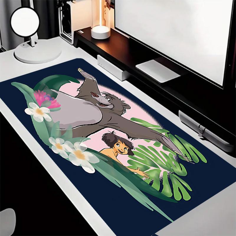The Jungle Book1 Theme Premium Non-slip Mouse Pad with Stitched Edges,Durable Rubber Material,for Desktop & Gaming Great Gifts