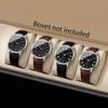 4pcs/set Men's Watch Fashion Casual Arabic Numerals Roman Scale Dial Classic Business Trend Quartz Watch Combination Set No Box
