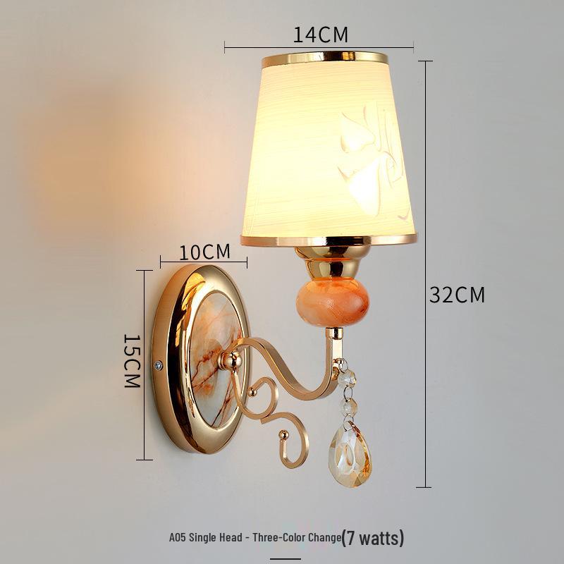 2025 Современный теплый настенный светильник для спальни, гостиной, столовой и лестницы