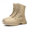 Новые зимние мужские тактические ботинки с флисовой подкладкой, боевые ботинки, ботинки для охоты на открытом воздухе, альпинистские нескользящие ботинки с увеличением роста