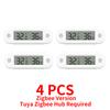 Tuya Zigbee 3.0 Temperature Humidity Sensor APP Remote Control Thermometer Hygrometer Work With SmartLife Alexa Zigbee2Mqtt ZHA
