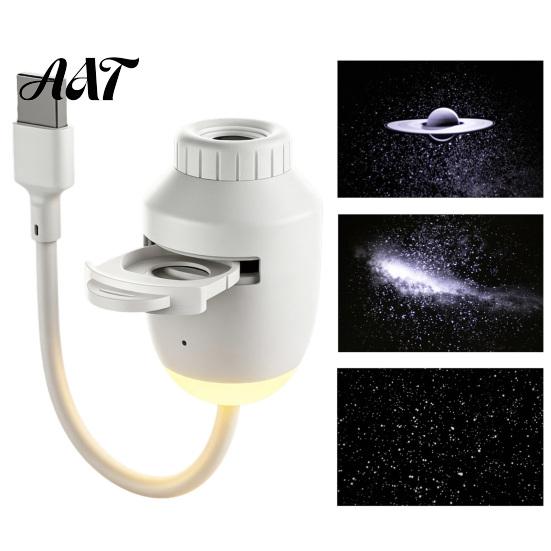 Easy Touch Control Night Light Star Projector Light, Adjustable Brightness And Angle Design, Dreamy Room Decor Mini LED Projection Lamp, for