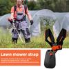 Adjustable Lawnmower Strap Universal Double Nylon Shoulder Strap Padded Strimmer Harness for Brush Cutters Chainsaws Trimmers