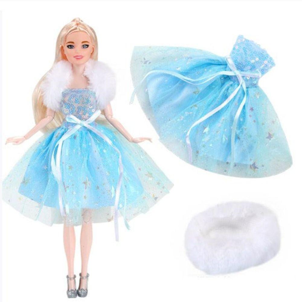 Модная Кукла Элегантная Вечерняя Одежда для 30см Куклы/для 1/6 BJD Кукол/для 11.5" Кукол DIY Аксессуары