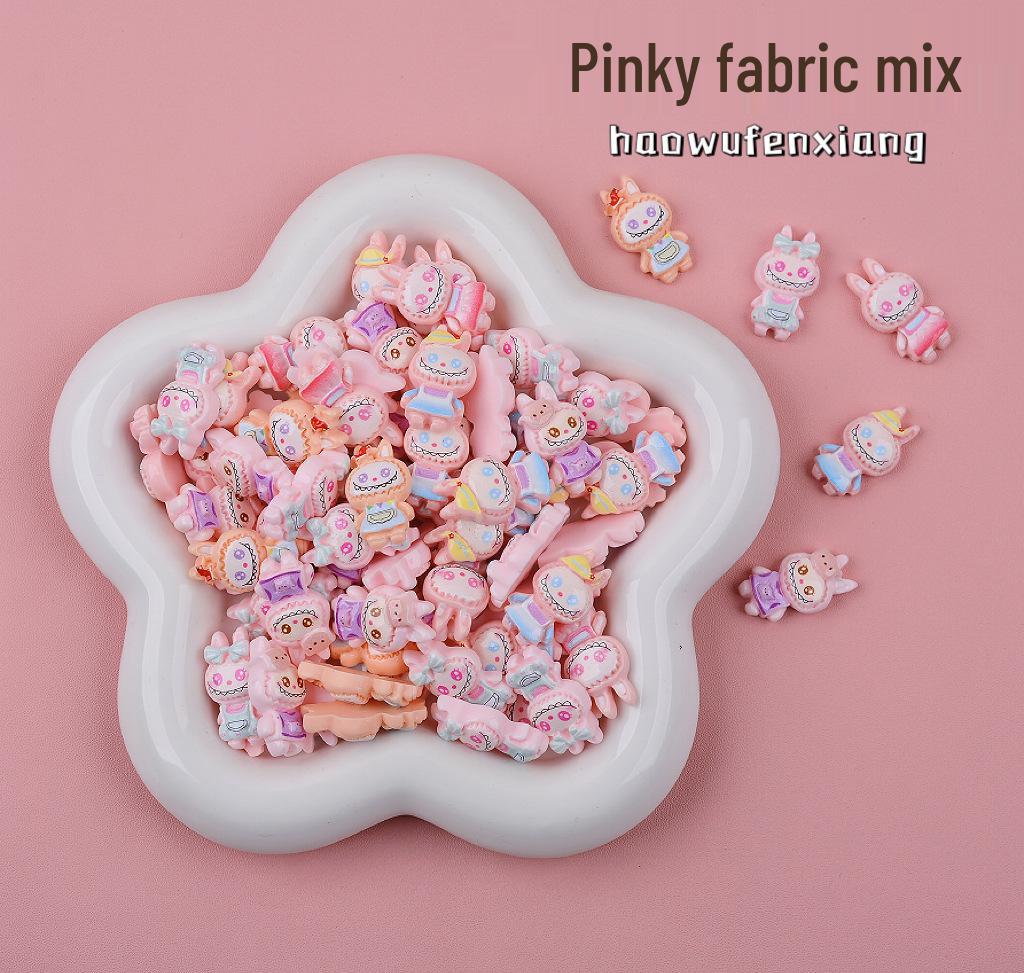 Брелок Лабубу Блайнд Бокс: Мини DIY смоляные аксессуары, Креативный подарок, Подвеска для школьного рюкзака