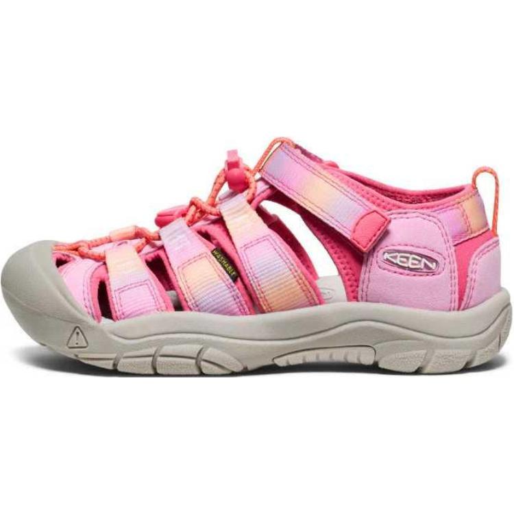 Keen Newport H2 Нескользящие Устойчивые к истиранию Низкие Детские Сандалии Розовые Детские 1030875