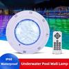 12В Светодиодный настенный светильник для бассейна, уличный, IP68, водонепроницаемый, подводный, цветной, для фонтанов, ландшафтный свет