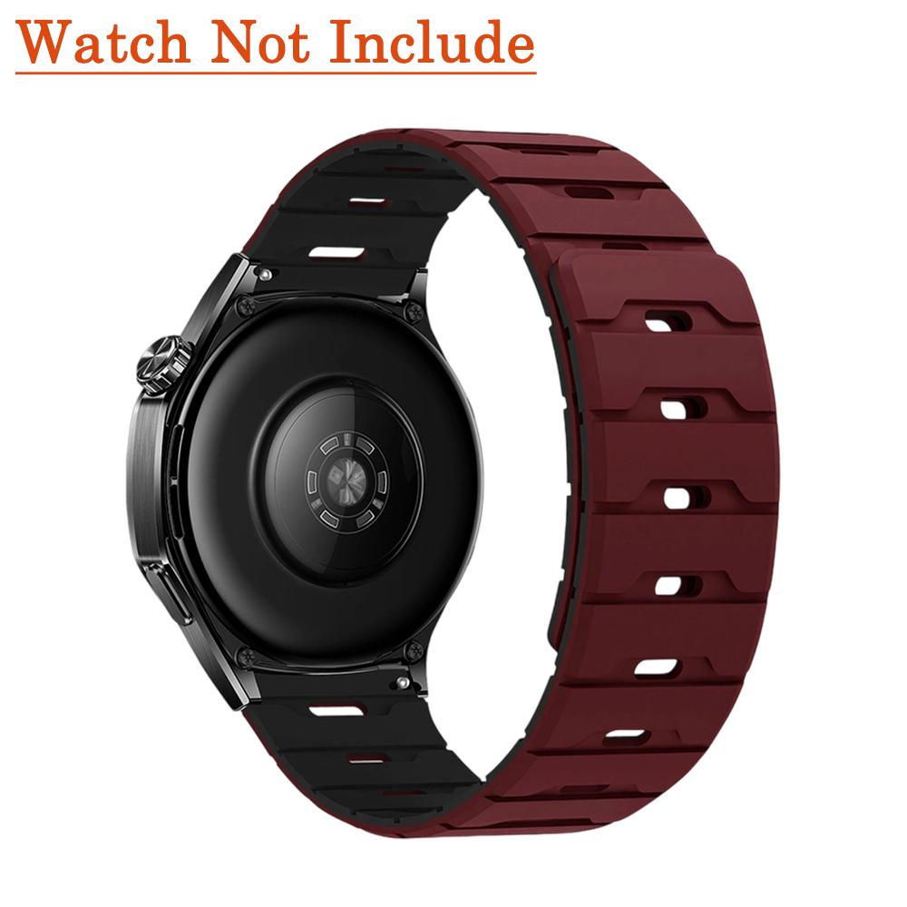 18мм 20мм 22мм Силиконовый ремешок для Huawei Watch GT6 GT5 6Pro GT4 46мм Магнитный ремешок для Samsung Galaxy Watch 7 6 5 4 Classic 5Pro