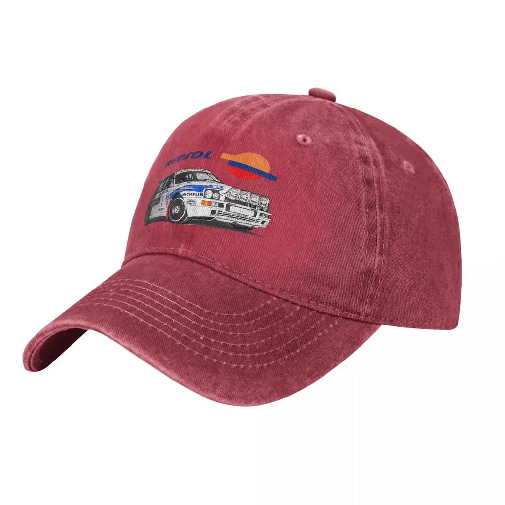 Lancia Repsol Rally Wrc Carlos Sainz White Fashion Baseball Cap Peaked Cap Unisexs Hat Womens Cap Unisex Hat