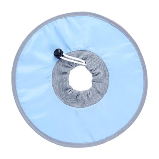 Мягкий конический ошейник для кошек, регулируемый восстановительный конус для маленьких и больших кошек после операции, чтобы остановить лизание и царапание, водонепроницаемый защитный электронный ошейник