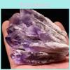 Quartz Natural Amethyst Crystal Wand Point Specimen Healing Home Gift Decor
