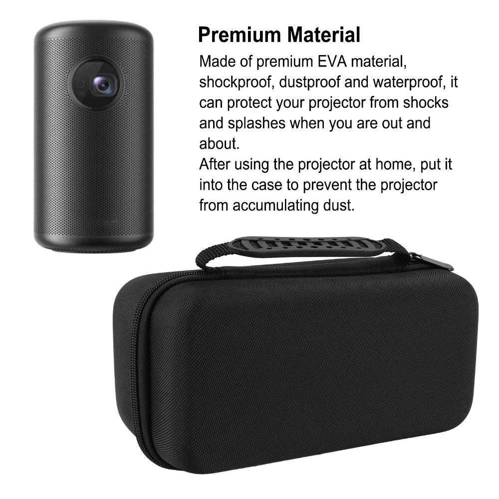 Hard EVA Projector Hard Case Large Space Shockproof Projector Carrying Bdg for for HY300 HY300 Pro HY320 Mini Projector