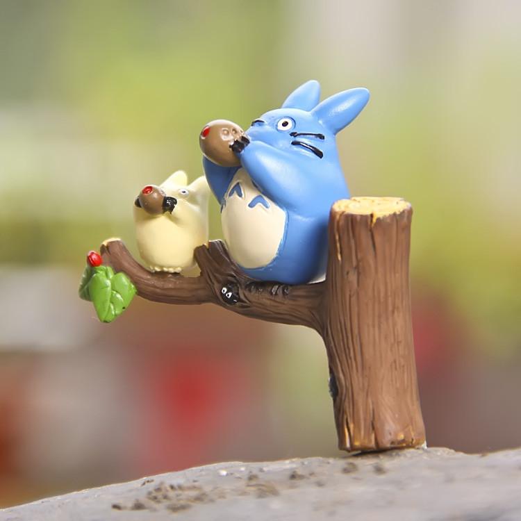 Neighbor Totoro My Tree Drinking Water Scene Model Ornaments Landscape Props