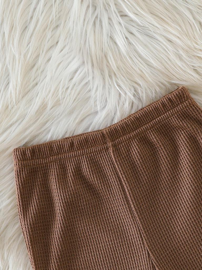 Girls Outfit Printed Long Sleeve Tops And Pants Children' Clothing Sets