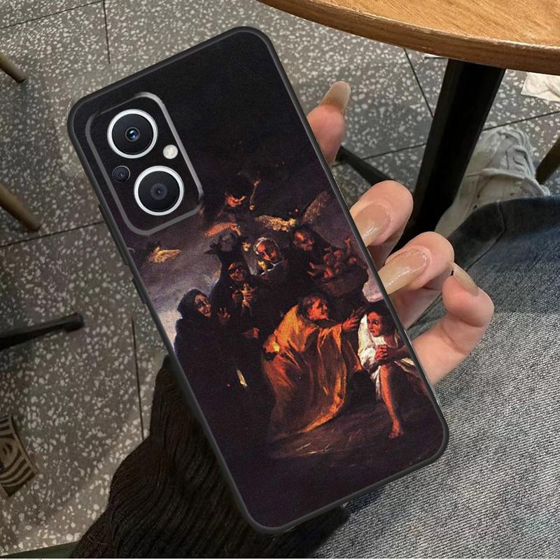 Чехол для телефона OPPO Reno 8 7 6 5 4 Lite 2Z 4Z 5Z 8T 10 OPPO Find X5 X6 Pro X2 Lite X3 Neo с картинами Франсиско Гойи