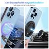 FONKEN MagSafe Phone Magnetic Finger Ring Holder for iPhone 13 14 15 Adhesive Phone Stand Grip Mount Smartphone Accessories