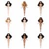 Centre-parted Curl 1/6 Doll Model Multi-skin Action Figure Body Supermodel Nude Doll  Children Gift