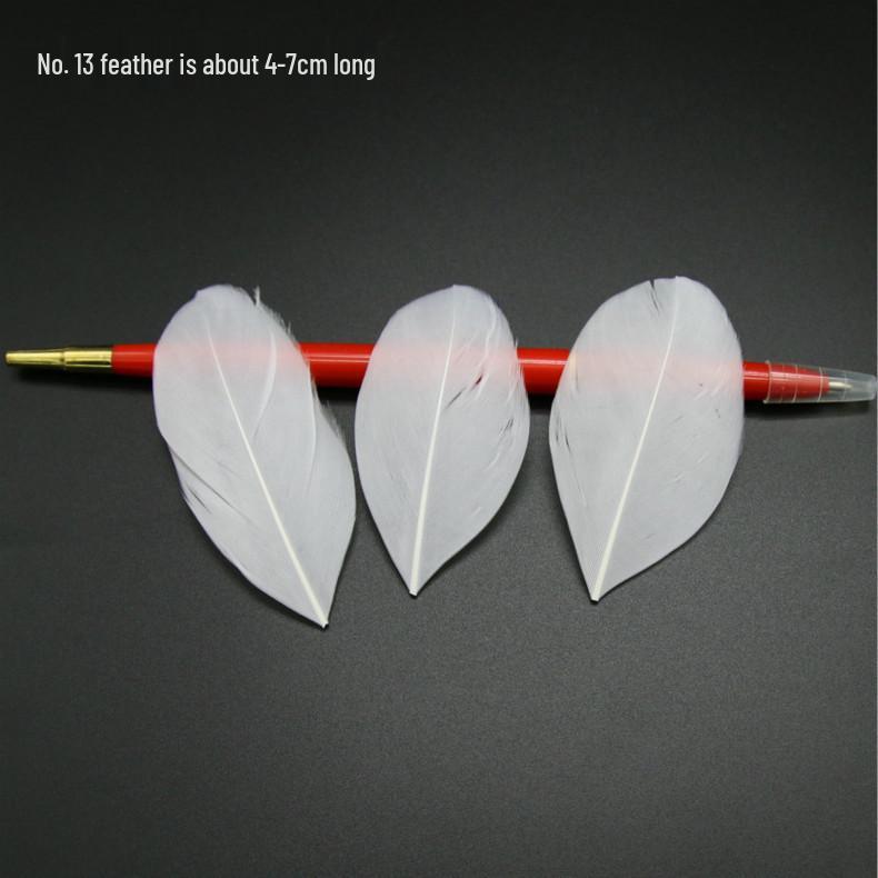 White Feathers for DIY Handmade Clothing & Jewelry Accessories