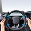 Для Tesla Model 3/Y Highland Juniper Чехол на руль Углеродное волокно Кожа Анти-мех Спортивный руль Автоаксессуары