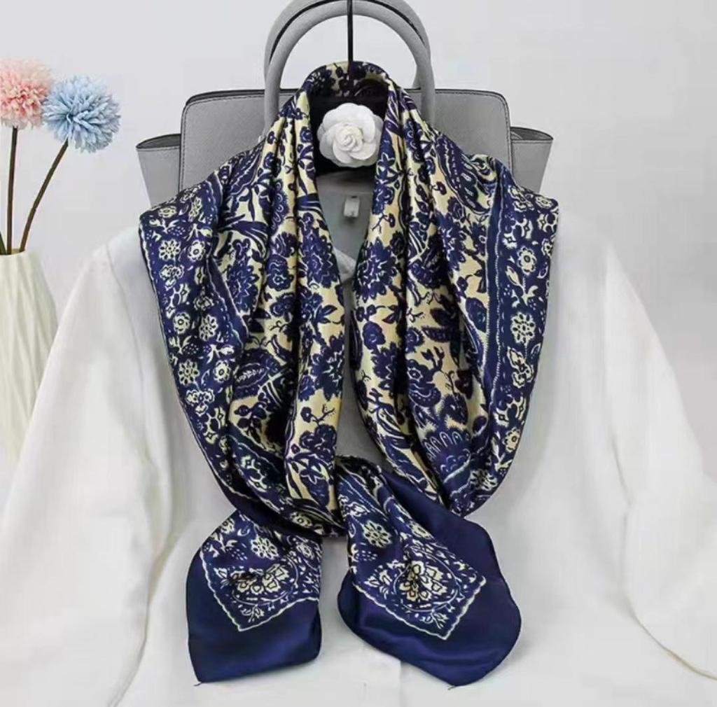 Новый женский шелковый шарф – Живопись «Тысячи миль рек и гор», шаль в китайском стиле, идеальный подарок на День матери.