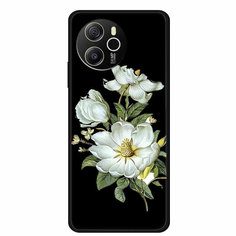 Coque For Blackview Shark 8 Case Cute Cartoon Black Silicone Soft Phone Cases For Blackview Shark 8 Back Cover Case Shark8 Funda