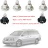 Heater A/C Control Panel Dash Light Bulb(Set of 6pcs) Fit for Honda Odyssey(EX, EX-L, Touring) 2005-2010 Replace#79607-SHJ-S01 90010-09017