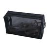 Cosmetic Bag Transparent Washable Foldable Toiletry Bag Breathable Large Capacity Storage Mesh Travel Zipper Makeup Bag For Trip