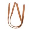 2Pcs Leather Bag Handles 25.6in Long 0.7in Wide Synthetic Leather Pure Color Handbag Strap for Repair Replacement