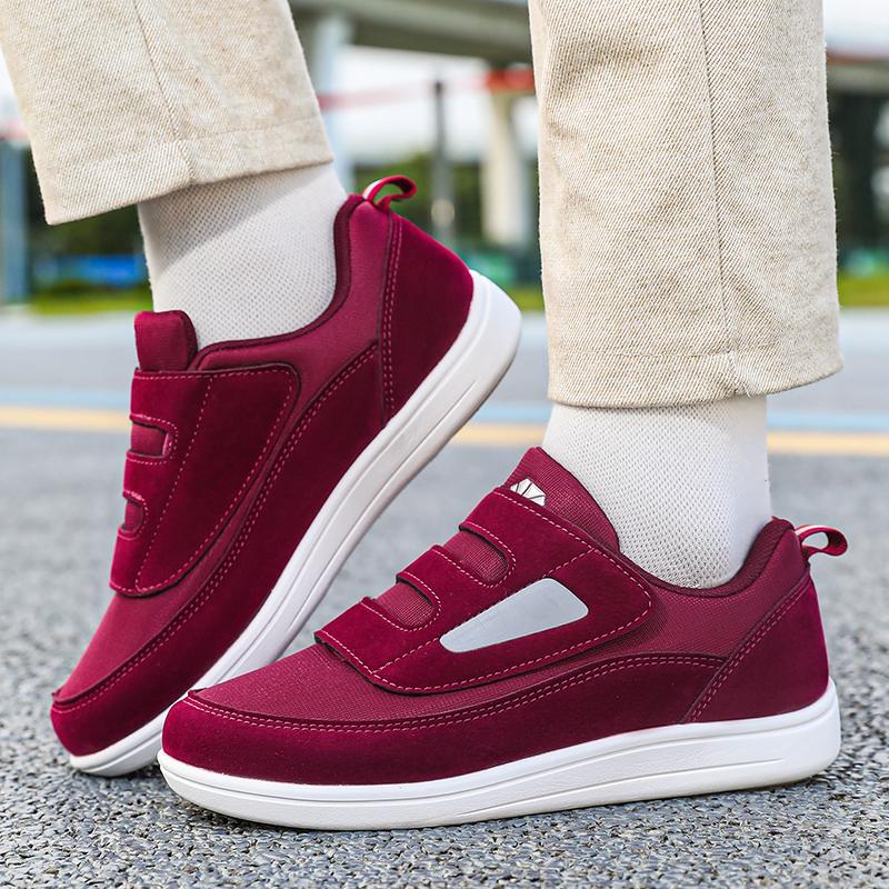Unisex Wide Fit Senior Walking Shoes Bunions Friendly Non Slip Casual Travel Sneakers Comfortable Everyday Footwear Sizes 34-48