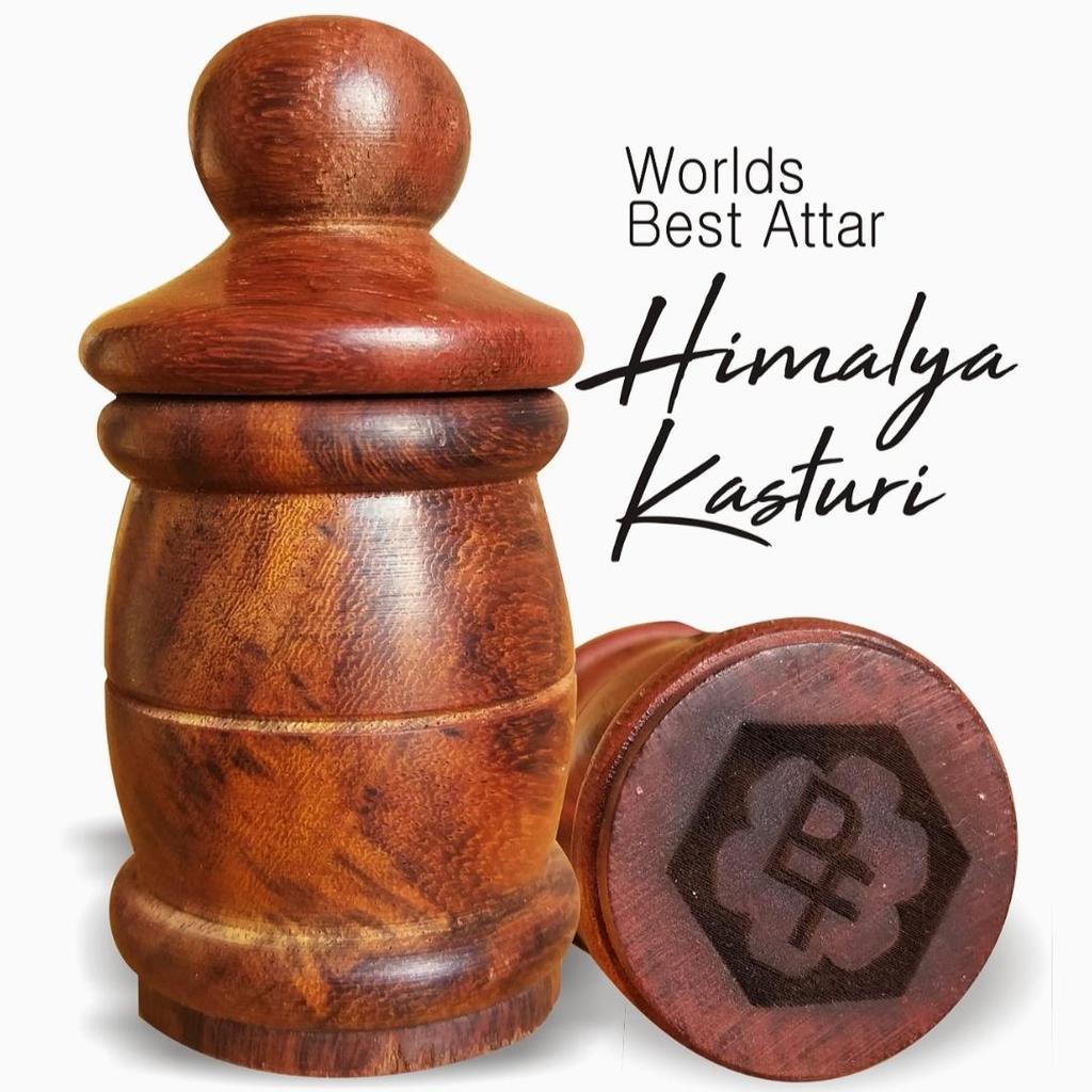 PARAG FRAGRANCES Indian Desi Attar Series (Himalayan Kasturi/Wooden Pack 6ml)