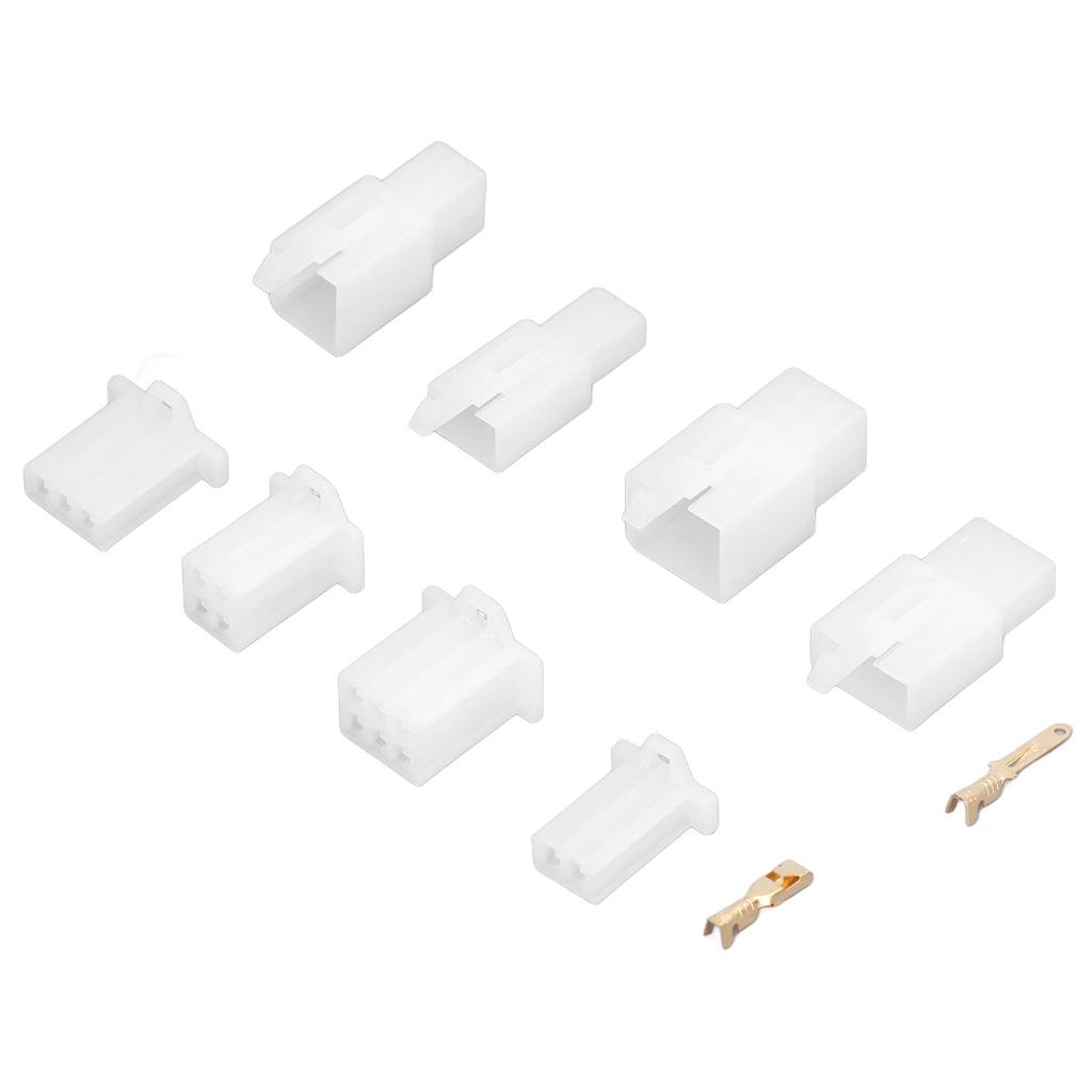 380PcsSet Male Female Plug Housing Terminal Car Motorcycle Wire Terminals for Boats 2.8mm