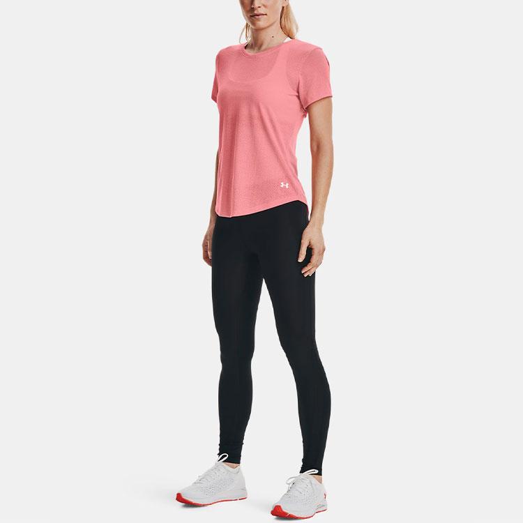 Under Armour Тренировочные леггинсы для бега Mileage женские черные 1362686-001