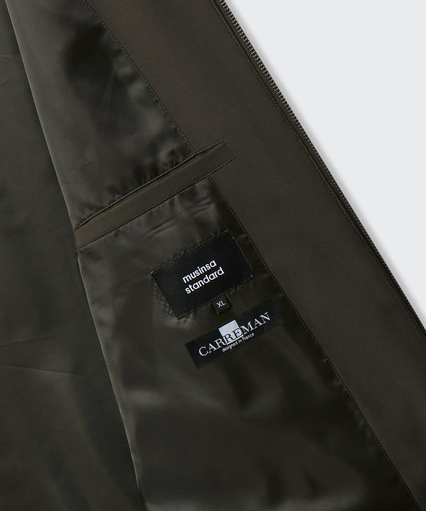 Musinsa Standard Light Plain Relaxed Minimal Jacket [Dusty Khaki]