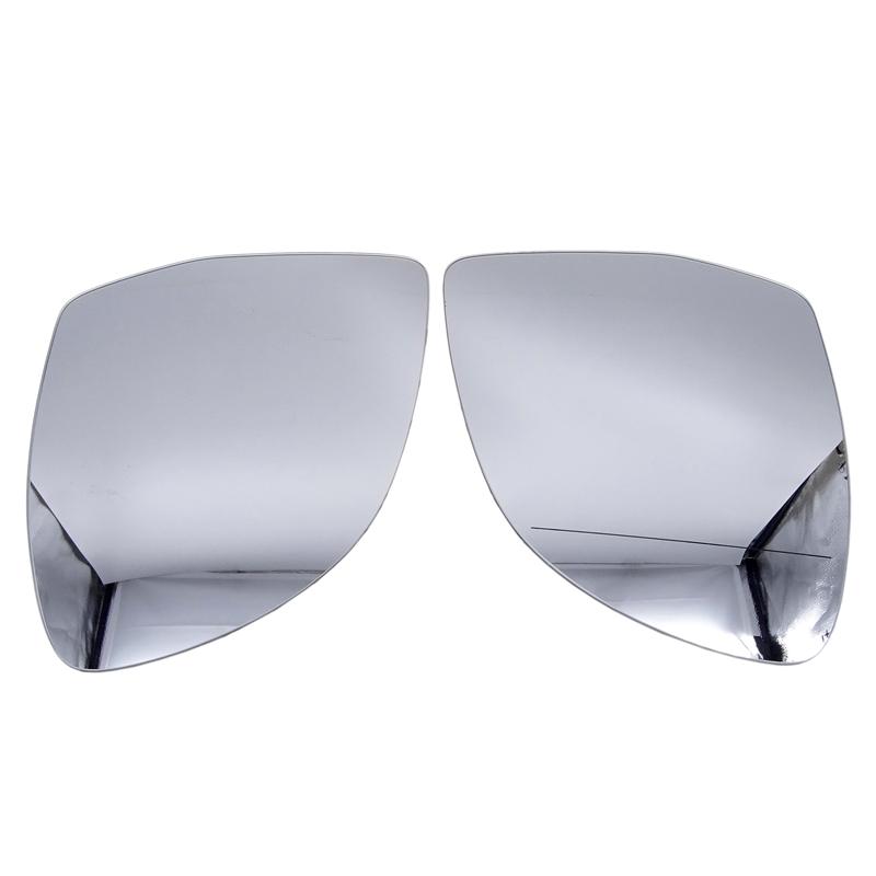 Автомобильное левое и правое крыло с подогревом, черное заднее зеркало, стекло для BMW F25 X3 F26 X4 F15 X5 F16 X6 2014-2018, аксессуары для зеркал заднего вида