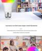 Умная RGB LED Лампочка E27 9W, Семицветная, WiFi