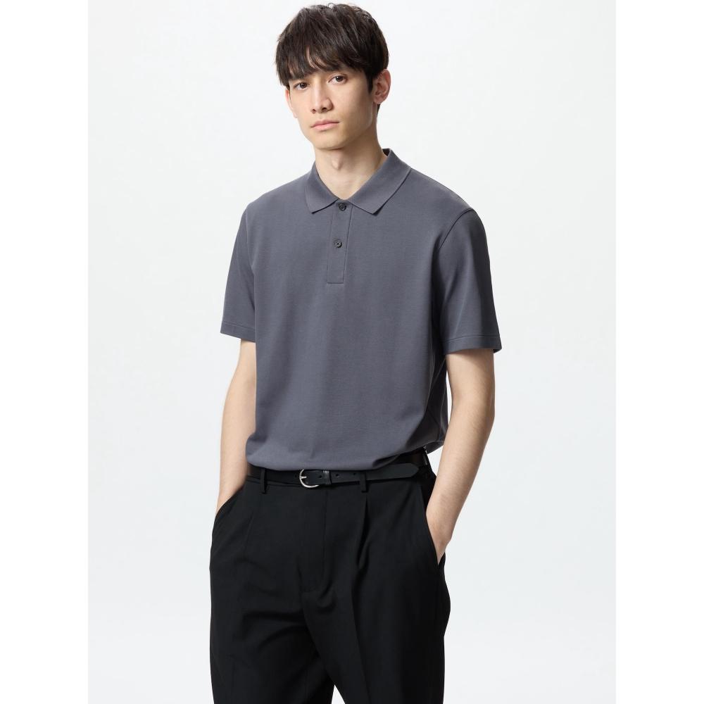 Uniqlo Футболка-поло Airism Cotton Pique