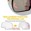 Mirror Glass Heated Turn Left Signal Right Fit Side Chevy GMC 03-2007 Cadillac