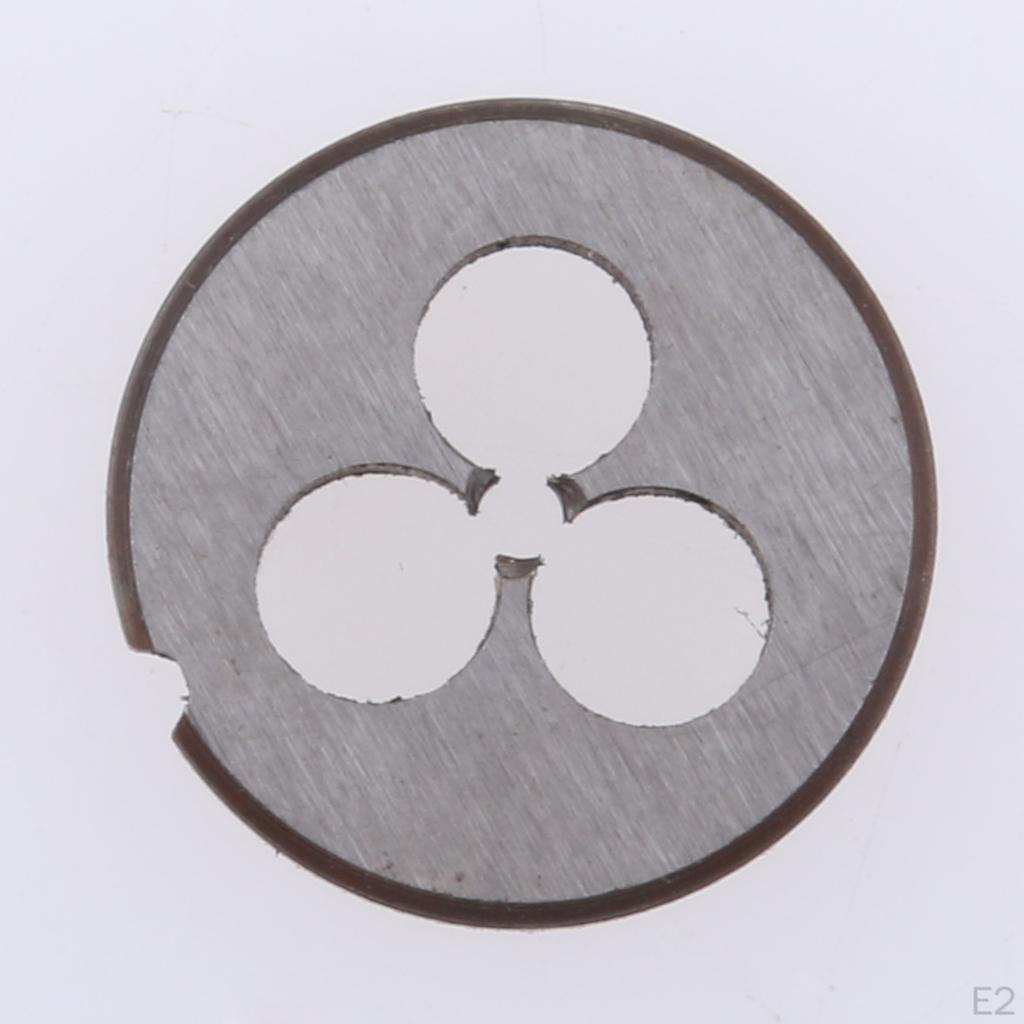 1 Метрическая Прочная HSS Плашки Плашки Нарезание Резьбы