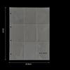 10pcs Binder Sleeves 110G Binder Sleeves Photo Album Binder
