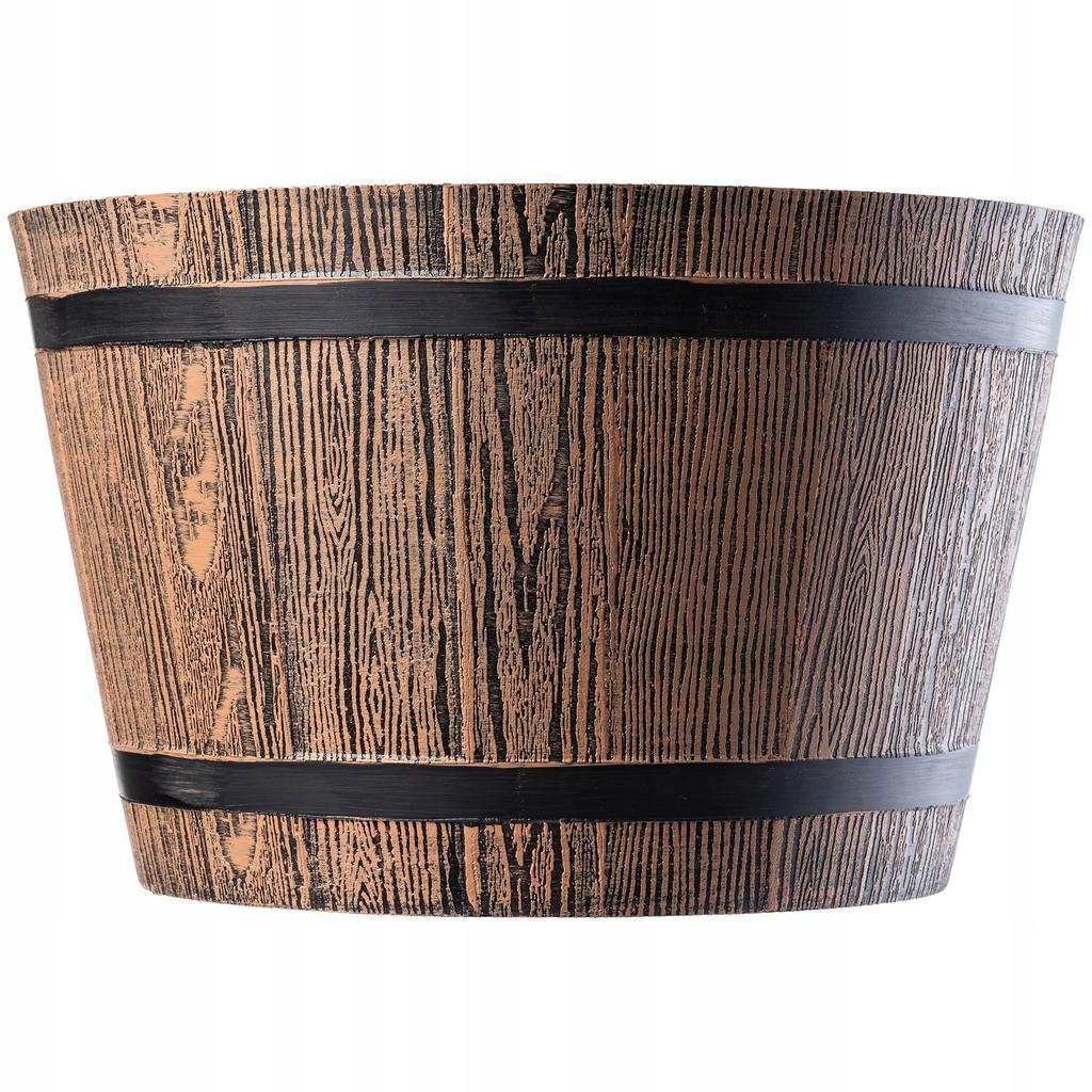 KADAX Doniczka Donica Na Kwiaty Osłonka Z Wkładem Kwietnik Plastikowa Ogród