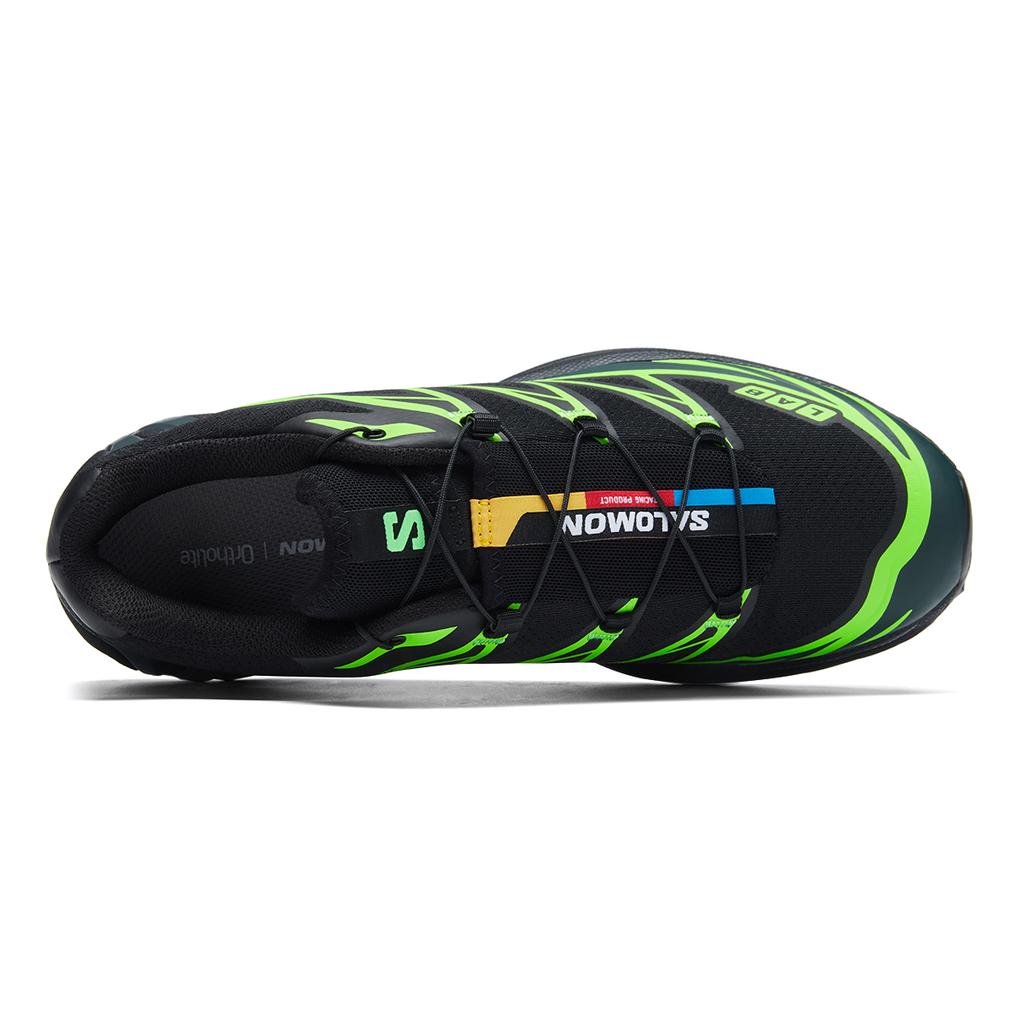 SALOMON XT-6 Neon Tokyo - Зеленый Геккон Унисекс Кроссовки Черный Сосна L47583000