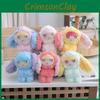 Soft Plush Rabbit Keychain Doll Adorable Toy For Girls Cute Accessory For Bags And More
