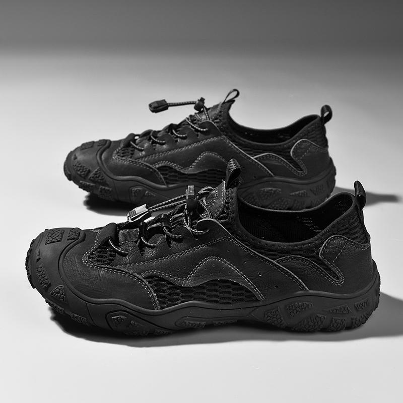 Модные летние дышащие сетчатые мужские кроссовки для походов на открытом воздухе, мужские кроссовки для скалолазания, роскошные качественные мужские спортивные нескользящие туфли