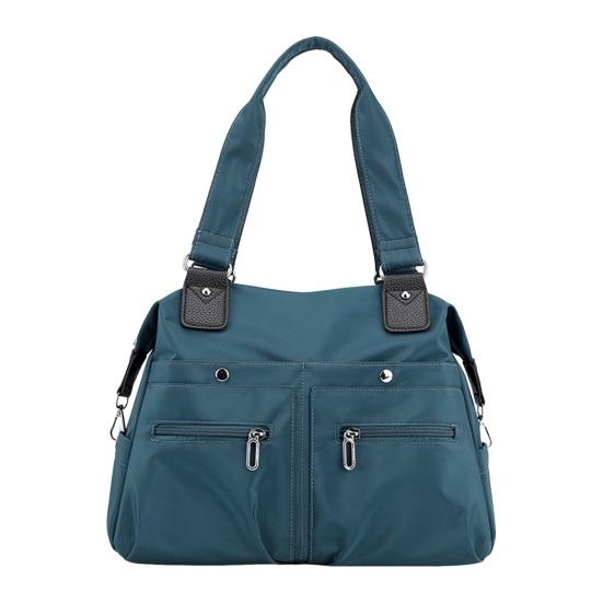 Женская сумка через плечо с несколькими карманами и отделением для ноутбука, устойчивая к брызгам, легкая сумка-тоут для работы и путешествий