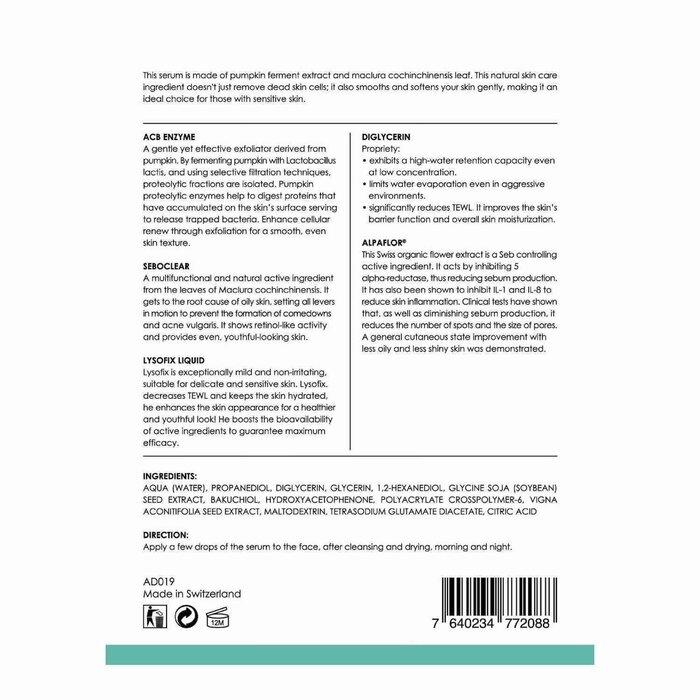 Andre Dermes Beauty Hacks 5 Percent Acb Enzyme Plus 3 Percent Seboclear Serum