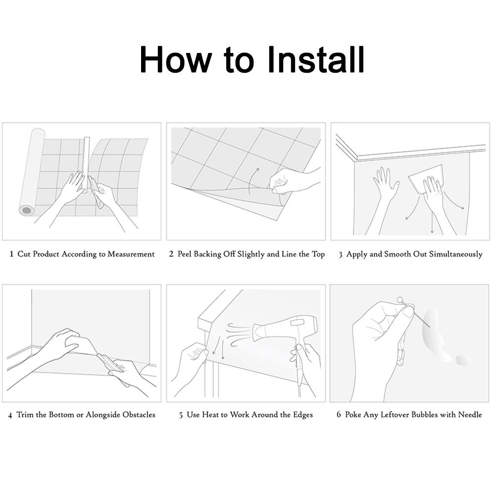 Самоклеящиеся виниловые обои из камня и камня для кухни, фартука, стен ванной комнаты, съемные и водонепроницаемые