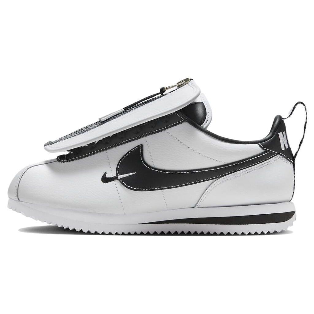 Nike Cortez Yin Yang Shroud Women Sneakers White Black FJ7870-101