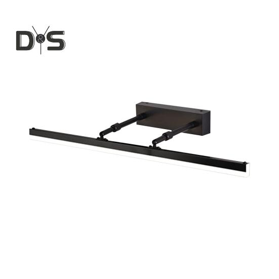 Светодиодный настенный светильник с регулируемой цветовой температурой, регулируемой яркостью, без мерцания, широко используемый современный светодиодный светильник для туалетного столика, подсветка для картин