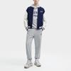 Fila Color Block Casual Knitted Baseball Jacket Men Jackets Dark-Navy F11M349501R-DB